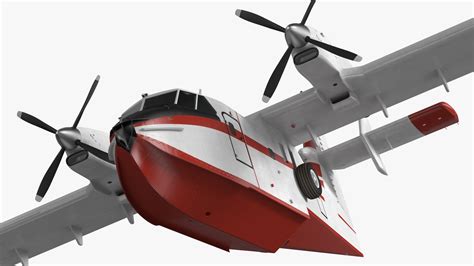 Amphibious Aircraft Flight 3D model - TurboSquid 1872797