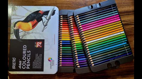 My First Brustro Colour Pencil Unboxing Brustro Colored Pencil Set