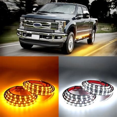 Amazon GOOACC Truck LED Running Board Lights 2PCS 60 Inch DRL