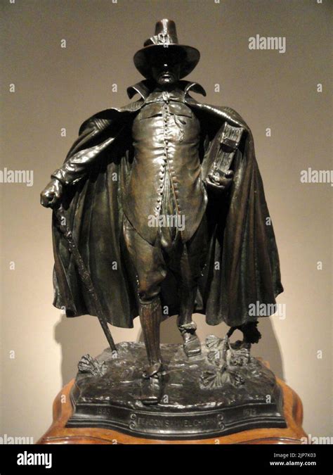 The Puritan Deacon Samuel Chapin By Augustus Saint Gaudens Model