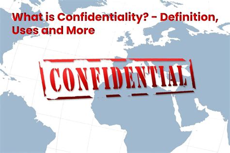 Confidentiality Meaning Informacionpublicasvetgobgt