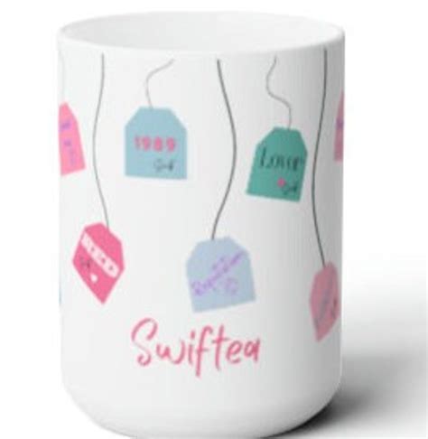 Taylor Swift Swiftea Mug Svg Etsy