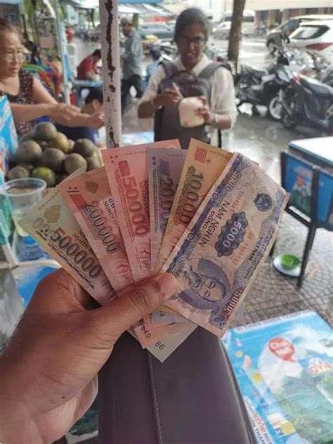 Vietnamese Dong Currency Note Denominations