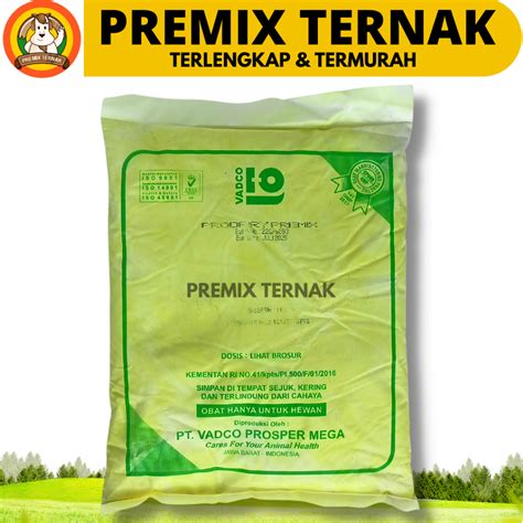 Jual Prodairy Premix Kg Premix Mineral Dan Multivitamin Untuk Sapi