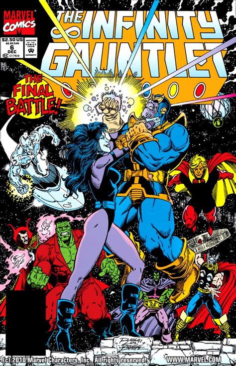 The Infinity Gauntlet No 6 Fictional Battle Omniverse Wiki Fandom