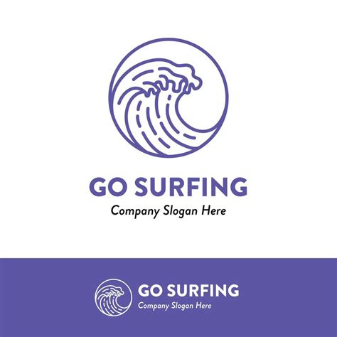 Go Surfing Logo Design 46373455 Vector Art At Vecteezy