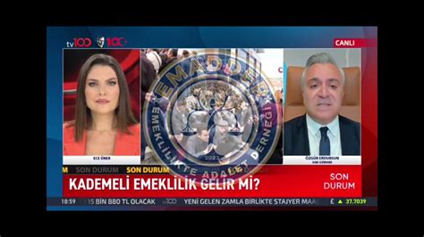 Sosyal Güvelik Uzmanı Özgür Erdursun Kademeli Emeklilik Türkiyde