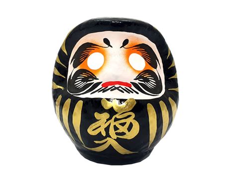 Figurka Daruma 12 Cm Czarna Sklep Japoński Miyako