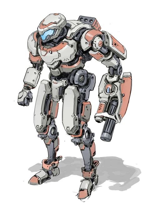 Jon Lane Jonlaneart Robot Concept Art Character Design Robots