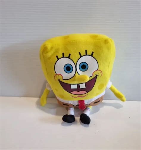 SPONGEBOB SQUAREPANTS PLUSH Soft Toy Nickelodeon 18cm 2008 Tracked