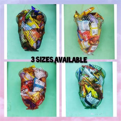 1 Piece Quality Hanging Net Buslo Sari Sari Store Basket Organizer