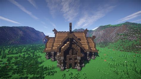 Viking Town Hall Minecraft Project