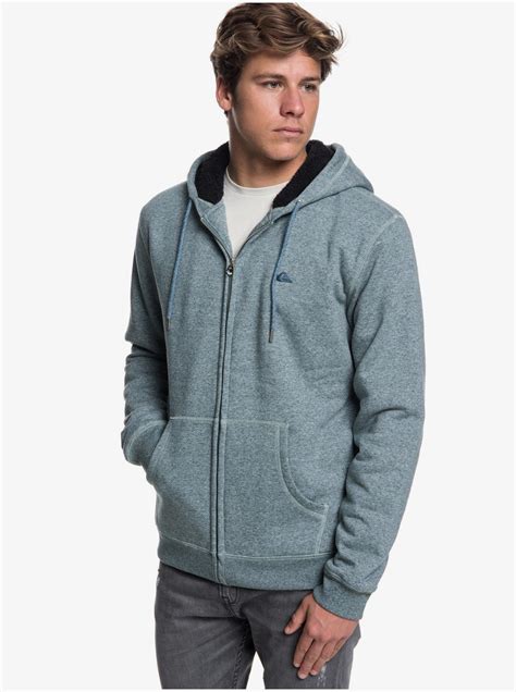 Everyday Sweat Capuche Zipp Doubl En Mati Re Sherpa Pour Homme