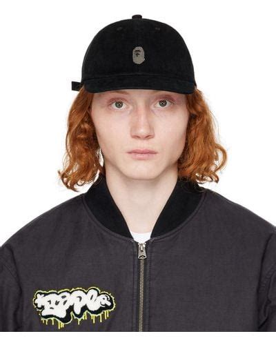 Black A Bathing Ape Hats For Men Lyst