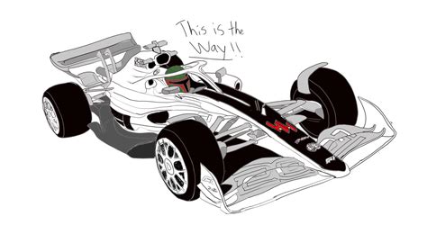 How To Draw Formula 1 Car