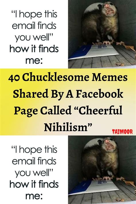 40 Chucklesome Memes Shared By A Facebook Page Called “Cheerful ...