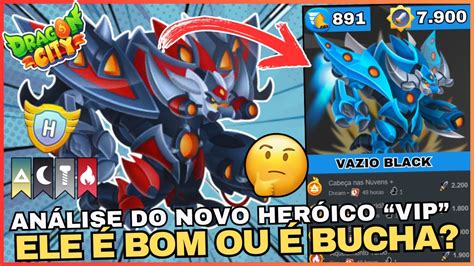 BLACK FRIDAY VEM AI ANÁLISE DO NOVO HERÓICO VIP VAZIO BLACK