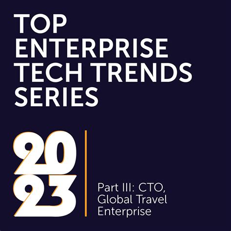 The 2023 Top Trends Series - Enterprise Technology Research (ETR)