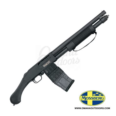 Mossberg 590M Shockwave Pump Shotgun 12 Gauge 10 RD 14.375" - Omaha ...