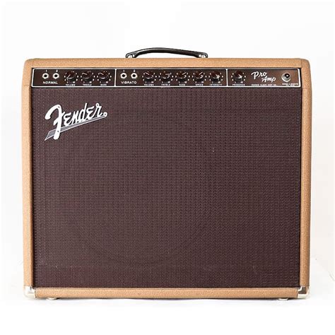 Fender Pro 6g5 A Brownface 40 Watt 1x15 Guitar Combo 1961 Reverb