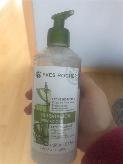 Yves Rocher Hidratacion Leche Hidratante Pulpa De Aloe Vera INCI Beauty