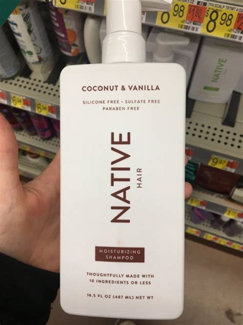 Native Coconut And Vanilla Moisturizing Shampoo Inci Beauty