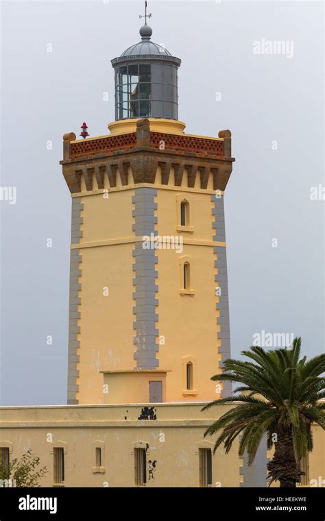 Lighthouse Cape Spartel Near Tangier Morocco Stock Photo Alamy