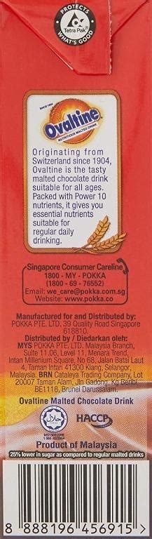 Instock POKKA Ovaltine Malted Chocolate Drink 24 X 236ml Food