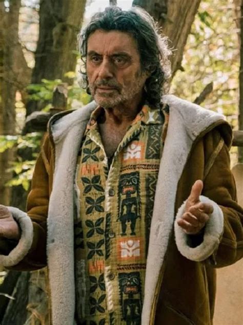 Actor Ian McShane American Gods Leather Jacket - The American Outfit