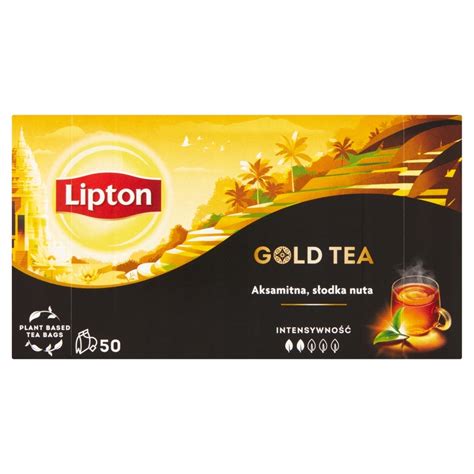 Lipton Gold Herbata Czarna Torebek Allegro Pl