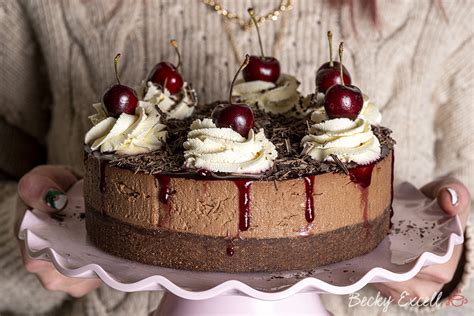 Gluten Free Black Forest Cheesecake Recipe No Bake