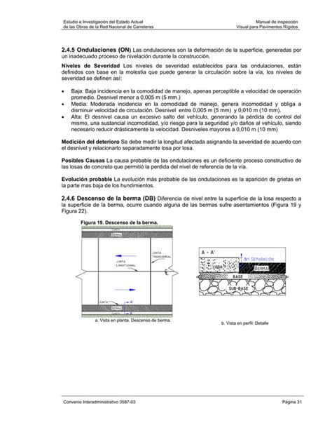 Manual Para Inspeccion De Pavimentos Rigidos Pdf