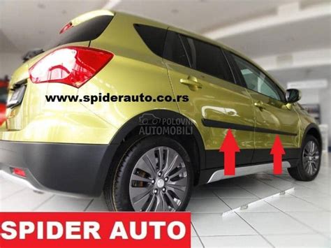 Zaštitne lajsne za vrata za Suzuki SX4 S Cross od 2013 do 2020 god