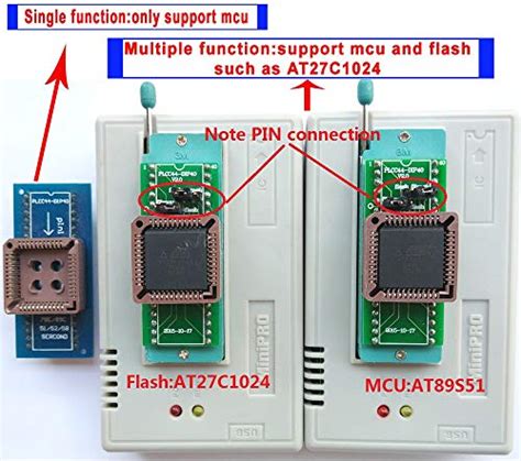 SETCTOP Xgecu TL866II Plus Upgraded Xgecu T48 Programmer 8 Adapters USB