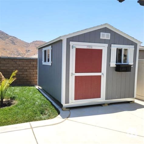 Lifetime 6446 Outdoor Storage Shed with Shutters, Windows, and ...