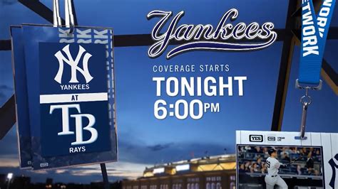 YES Network on Twitter: "Yankees head to The Trop for the first time this year tonight on YES ...