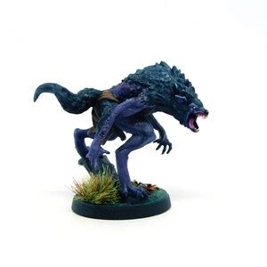 Hand Painted Werewolf Miniature for Dungeons & Dragons - Etsy