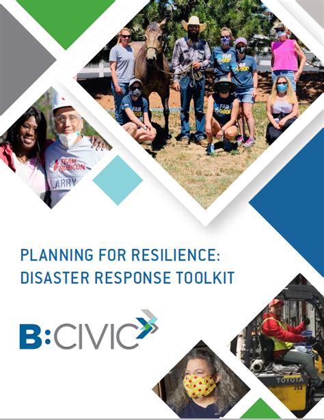 Planning For Resilience Disaster Response Toolkit B Civic