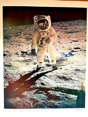 Ebay Buzz Aldrin Space Landing Autogramm Signiert Litho Apollo