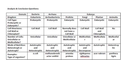 6 Kingdoms Chart