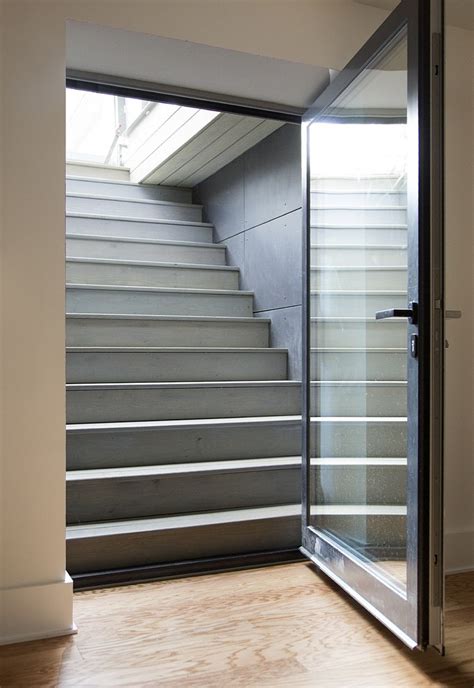 Lexington Modern Home Modern Staircase Boston By ZeroEnergy