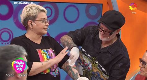 ¿qué Se Tatuó Carmen Barbieri En Vivo