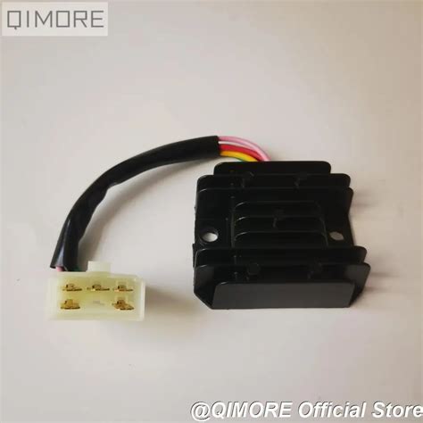 Wire Dc Fired Full Wave Voltage Regulator Rectifier Flat Plug For