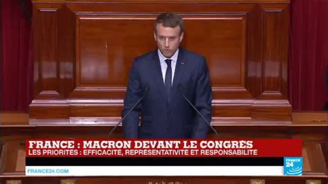 Replay Discours Demmanuel Macron Devant Le Congrès à Versailles