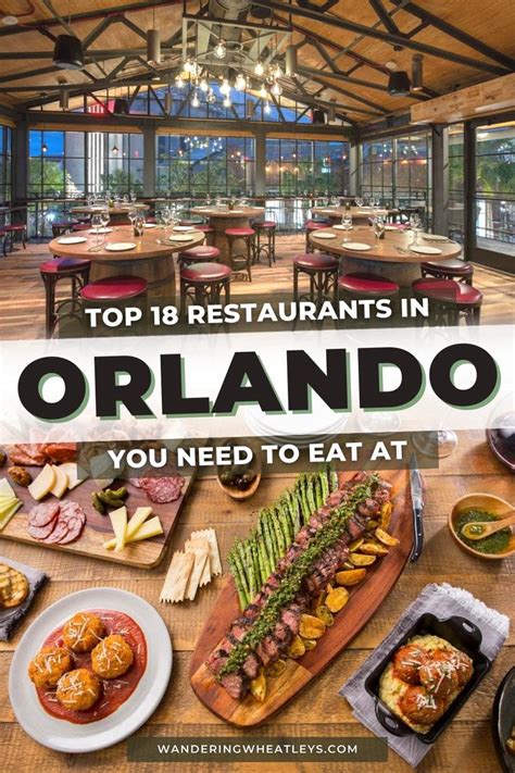 The 18 Best Restaurants In Orlando Florida In 2024 Orlando