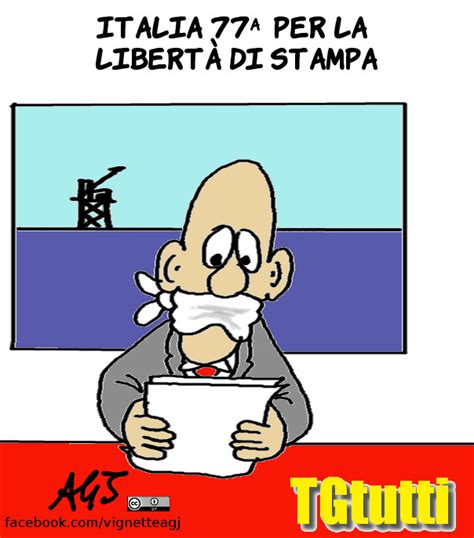 Vignette di AGJ Libertà di stampa