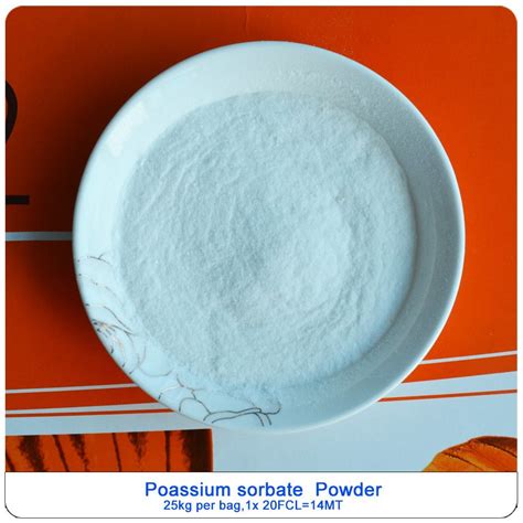 Food Beverage Preservatives Potassium Sorbate Granular Powder