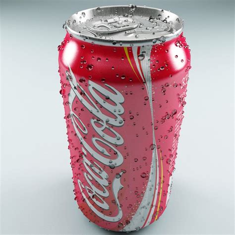 Drink Coca Cola 0 3d Model