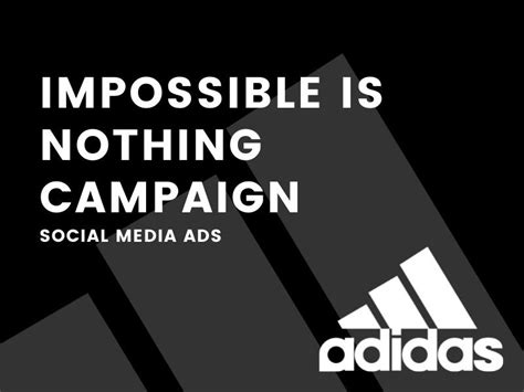 "Impossible is Nothing" Adidas Social Media Ad Campaign | Images :: Behance