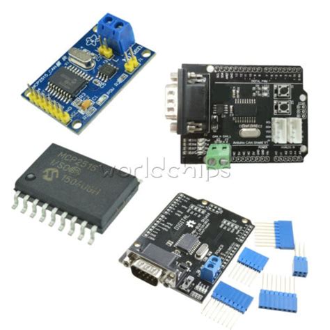 MCP2515 EF02037 TJA1050 CAN Bus Shield Receiver SPI Ubuy India